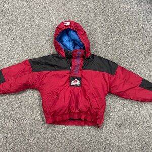 STARTER Red and Black Kids Puffer Jacket